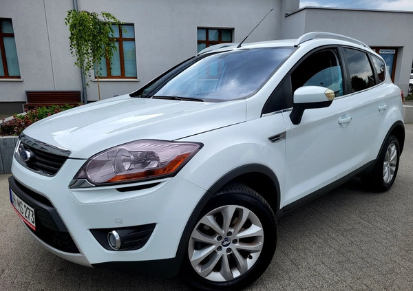 Ford Kuga cena 33900 przebieg: 197000, rok produkcji 2010 z Sulmierzyce małe 704